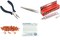Bead Tip Kit - Pliers, Tweezers, Cement, 50 Bead Tips & White Bead Cord #6